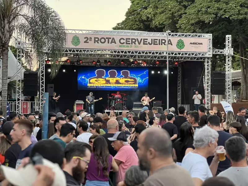 3ª Rota Cervejeira de Americana começa nesta sexta (23) com atrações imperdíveis no Centro de Cultura e Lazer
