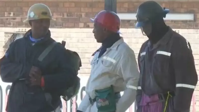 Acidente em mina de ouro na África do Sul deixa mais de 260 trabalhadores presos
