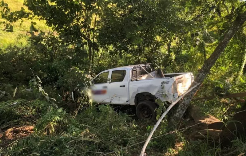 Acidente grave na MG-285: mulher grávida fica ferida em engavetamento com seis veículos