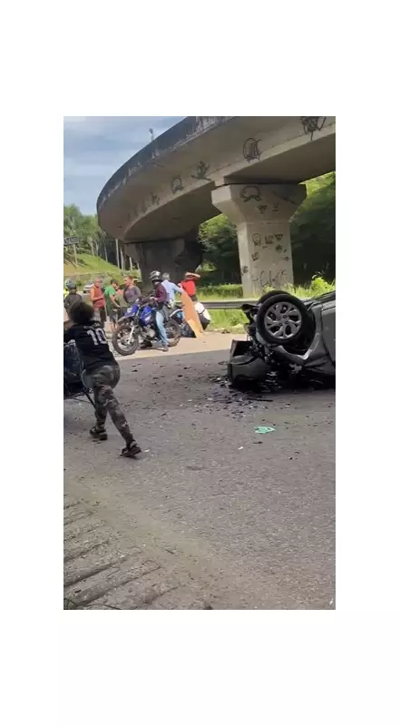 Acidente na Linha Vermelha em Duque de Caxias deixa feridos e causa congestionamento