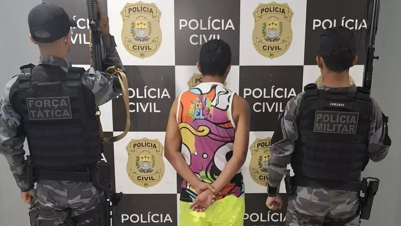 Adolescente de 14 anos é agredida por padrasto em Esperantina, Piauí: homem é preso