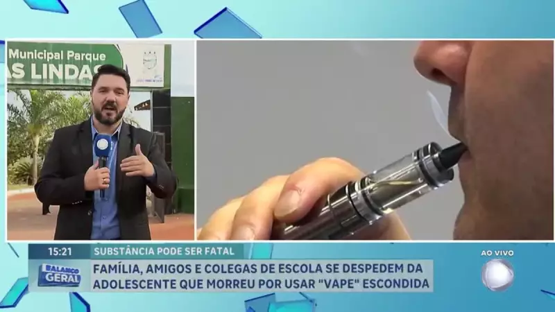 Adolescente de 15 anos morre após uso de cigarro eletrônico e é enterrada no Entorno do DF