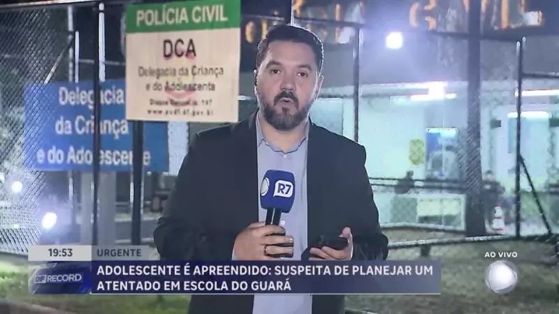 Adolescente é apreendido no DF por suspeita de planejar ataque a escola: entenda o caso