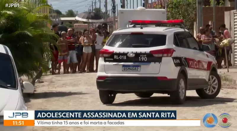 Adolescente é assassinada a facadas em Santa Rita, PB: polícia investiga feminicídio