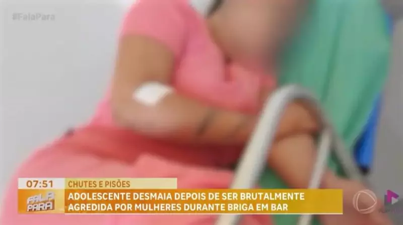 Adolescente é internada após agressão brutal em briga de bar no Pará