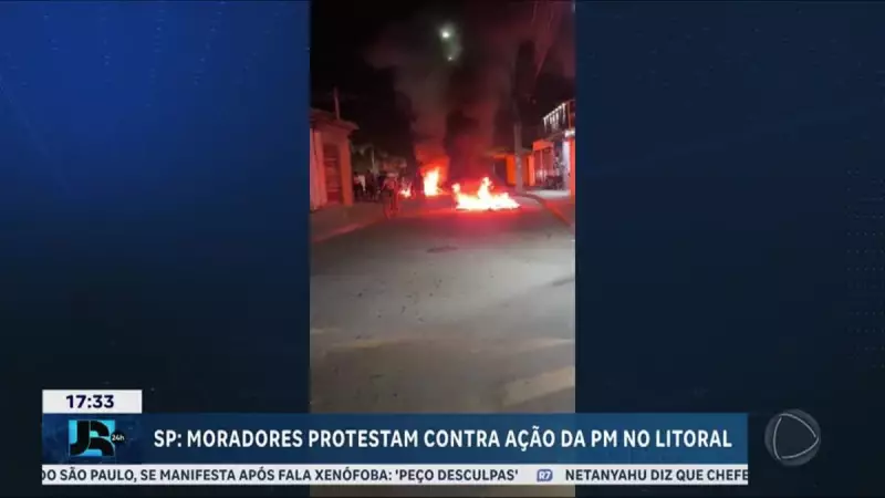 Adolescentes são apreendidos após protesto violento contra operação policial no Paraná