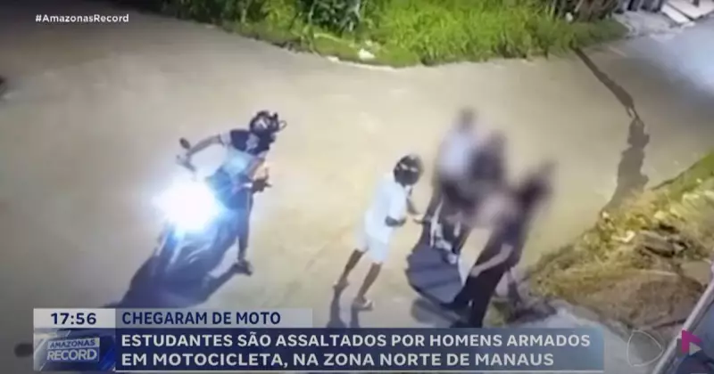 Adolescentes são vítimas de assalto no Conjunto Riacho Doce 3, em Manaus