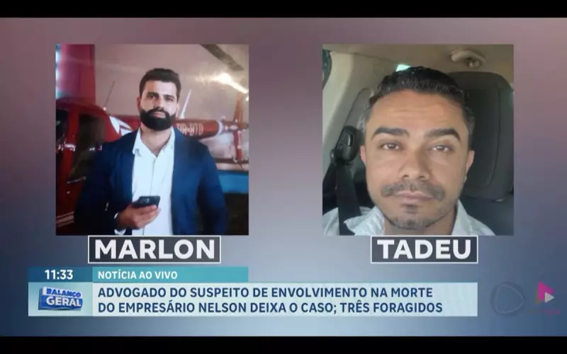 Advogado de Tadeu abandona caso Nelson por divergências: entenda o que aconteceu
