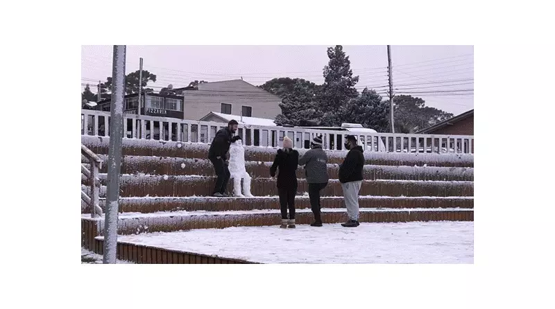 Alerta laranja para onda de frio em SC: neve e temperaturas abaixo de zero