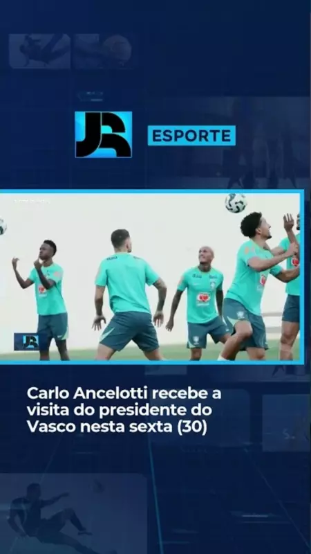 Ancelotti recebe presidente do Vasco em encontro surpresa: saiba os detalhes