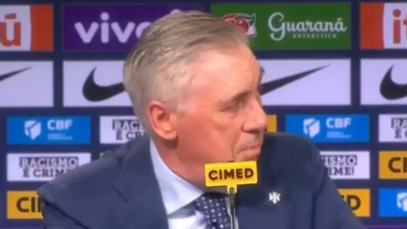 Ancelotti revela conexão especial com o Brasil em coletiva emocionante