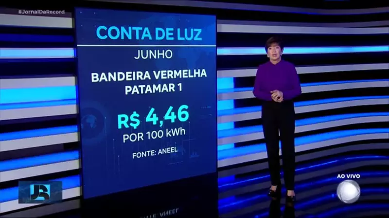 Aneel anuncia bandeira vermelha: conta de luz vai ficar mais cara em junho