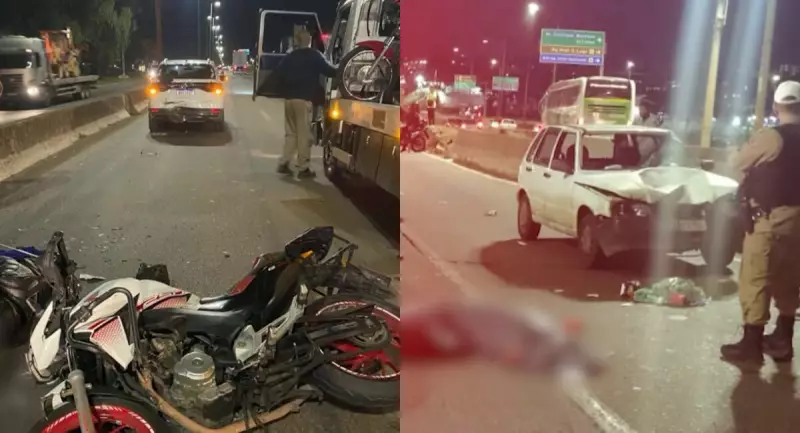 Anel Rodoviário de BH registra 4 acidentes em apenas 5 horas; veja detalhes