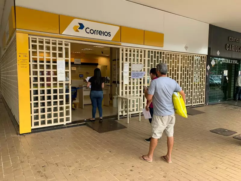Aposentados e pensionistas do DF podem regularizar descontos indevidos do INSS nos Correios