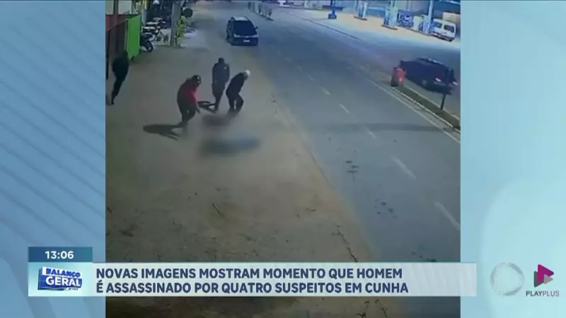Assassinato chocante no Vale do Paraíba: imagens mostram momento do crime