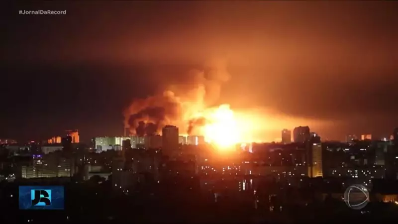 Ataque russo a Kiev deixa 15 feridos: capital da Ucrânia sofre com bombardeios em larga escala