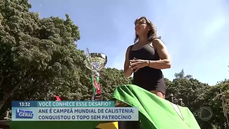 Atleta brasiliense brilha e conquista título mundial de calistenia na Bulgária