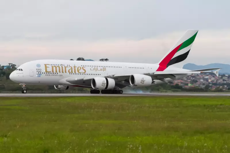Avião com destino a Dubai faz 5 voltas sobre Ubatuba por falha técnica e retorna a Guarulhos