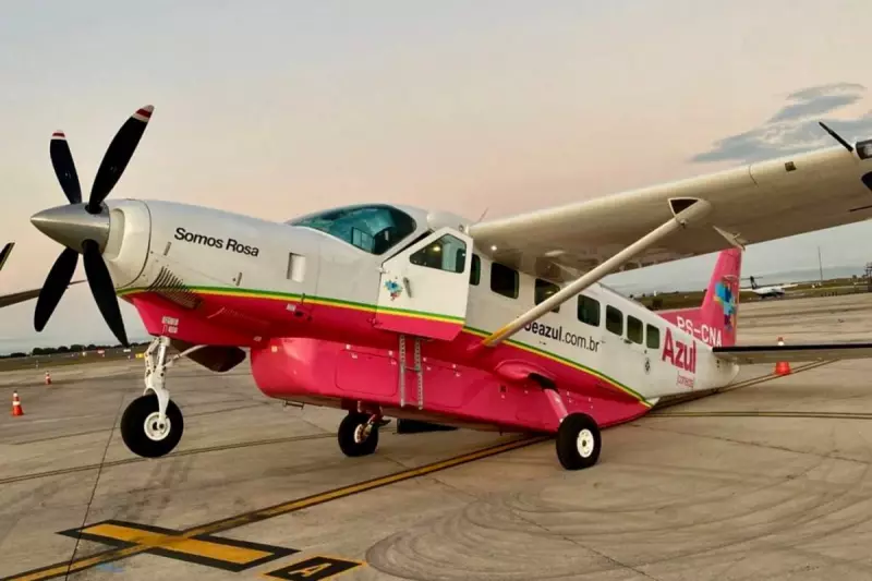 Avião da Azul fica com nariz empinado após pouso em Viracopos — Veja o que aconteceu