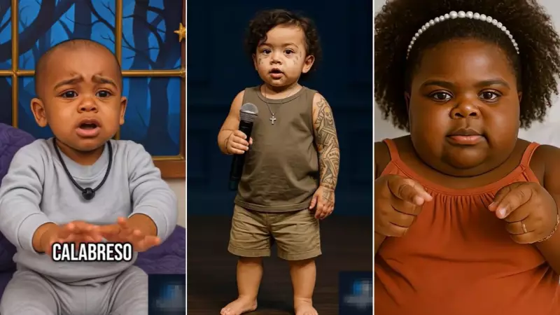 Baby Trend: IA transforma celebridades em bebês em vídeos virais
