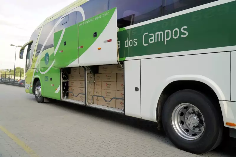 Bagageiros de ônibus viram solução inteligente para logística de encomendas no Paraná