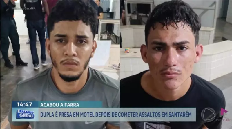 Bandidos são presos em motel após série de assaltos em Santarém, PA