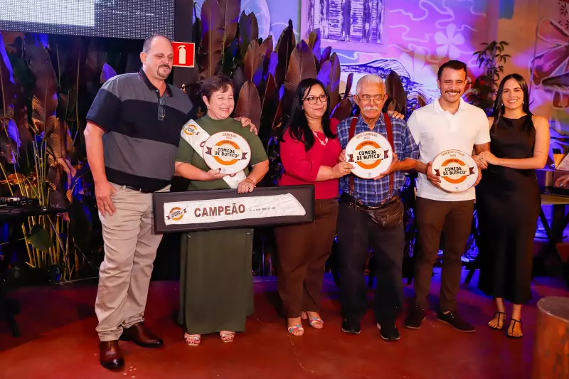 Bar de Mirassol é bicampeão no Comida di Buteco com ceviche de torresmo