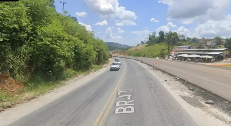 BR-470 em Blumenau terá interdição total na segunda-feira: saiba os detalhes