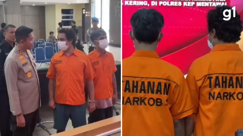 Brasileiro preso na Indonésia por comprar maconha: pena pode chegar à morte