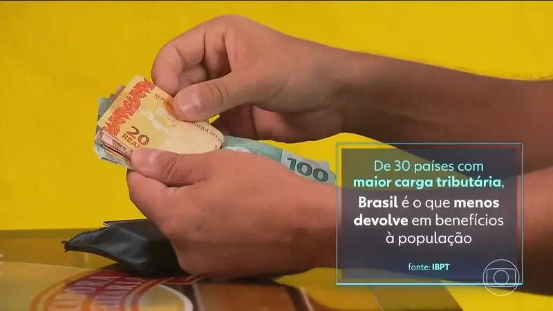 Brasileiros trabalharam 149 dias em 2025 só para pagar impostos, aponta estudo