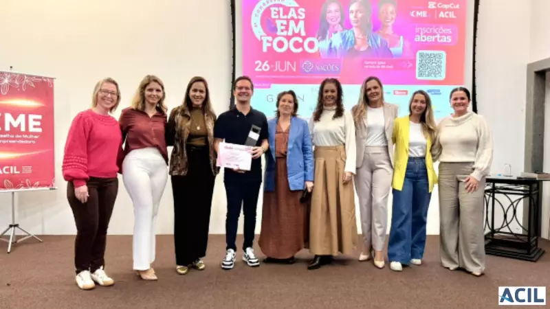 Caio Gazin inspira empreendedores em evento da ACIL: histórias e lições para o sucesso