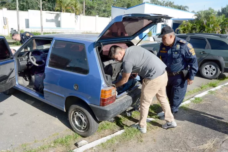 Câmeras de segurança ajudam a recuperar carro furtado em Barra Mansa