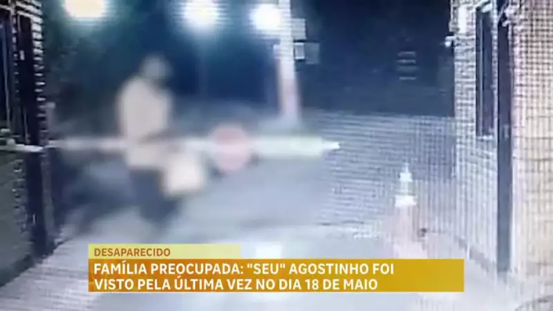 Câmeras flagram suspeito de desaparecimento de caseiro em BH: veja imagens