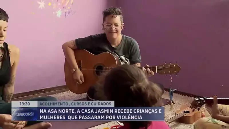 Casa Jasmin: Como a arte transforma vidas de vítimas de violência no DF