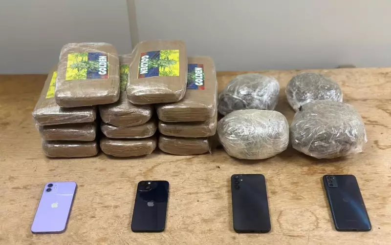 Casal brasileiro é preso com maconha e skunk nigeriano em operação contra tráfico internacional em Santo Anastácio