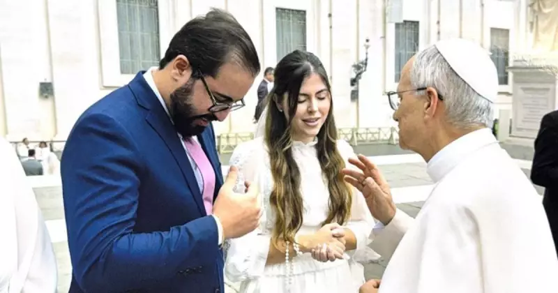 Casal brasileiro recebe bênção histórica do Papa Leão XVI: um momento inesquecível