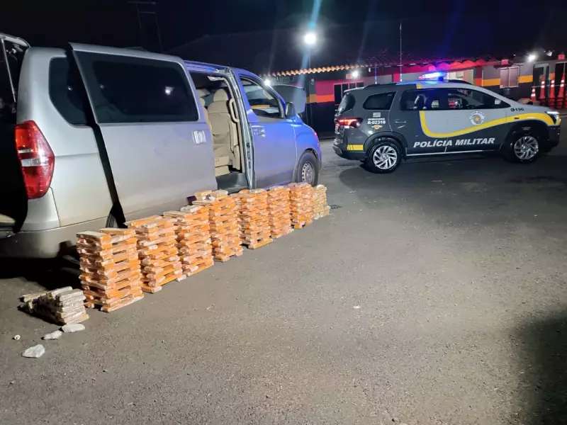 Casal paraguaio é preso com quase 200 kg de maconha na SP-270 em Palmital | G1 Bauru e Marília