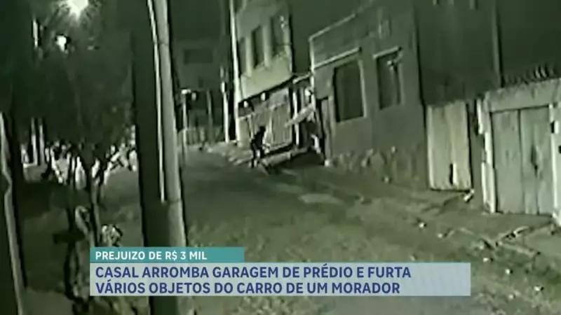 Casal suspeito de onda de furtos em BH: polícia investiga série de arrombamentos