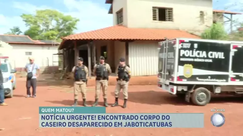 Caseiro desaparecido é encontrado enterrado no condomínio onde trabalhava em MG