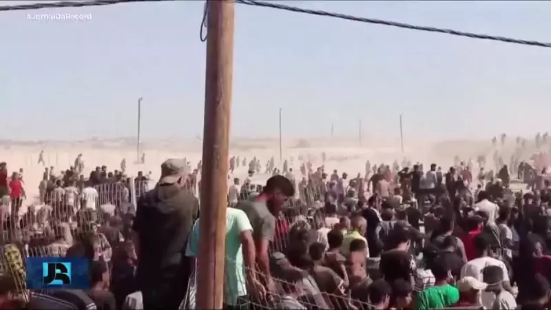 Centenas de palestinos invadem e saqueiam armazém da ONU na Faixa de Gaza: crise humanitária se agrava