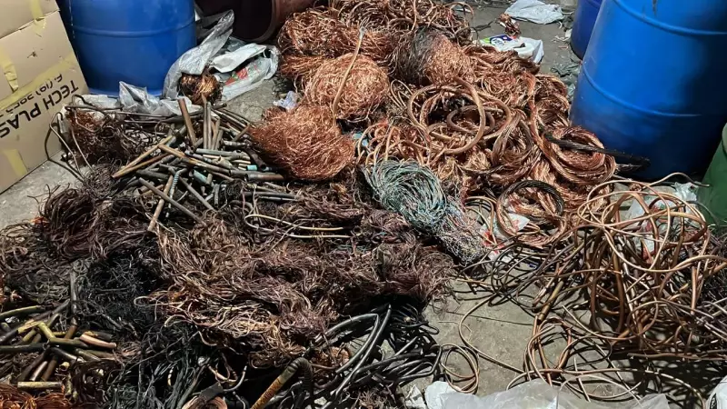 Centro de Inteligência reúne guardas municipais e apreende 500 kg de fios de cobre em operação conjunta