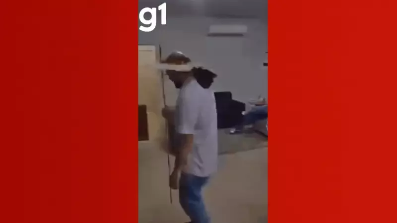 Chefe de gabinete é exonerado após vídeo dançando 'dança da chuva' ao lado de secretário em MT viralizar