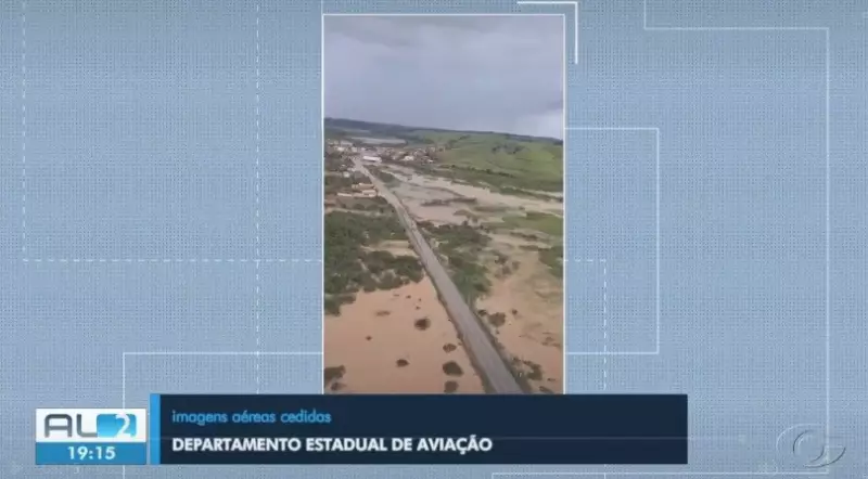 Cheias em Alagoas deixam mais de 3 mil desabrigados: