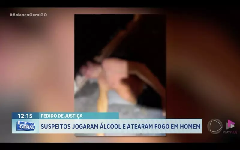 Chocante crime em Goiânia: Homem é queimado vivo por suspeitos no Setor dos Funcionários