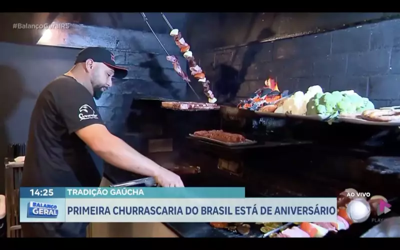 Churrascaria mais antiga do Brasil celebra 90 anos em Porto Alegre com tradição e sabor