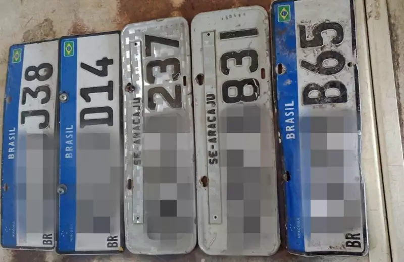 Chuvas em Aracaju: Saiba como recuperar placas de veículos perdidas em alagamentos