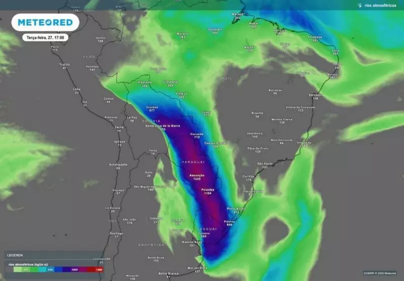 Ciclone e ar polar causam frio intenso no Brasil nesta terça-feira (27)
