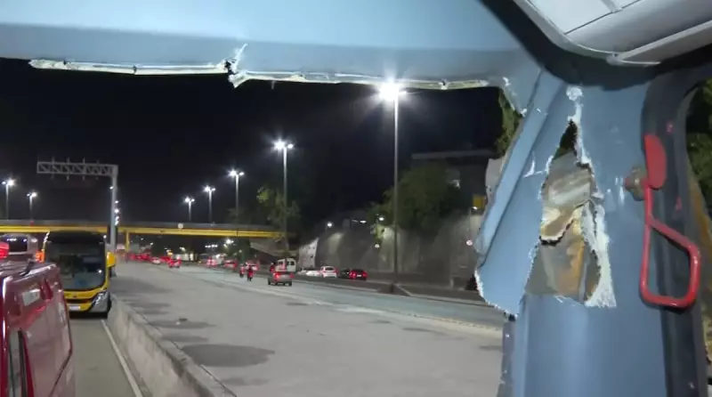 Colisão entre ônibus e BRT deixa feridos na Avenida Brasil: confira os detalhes