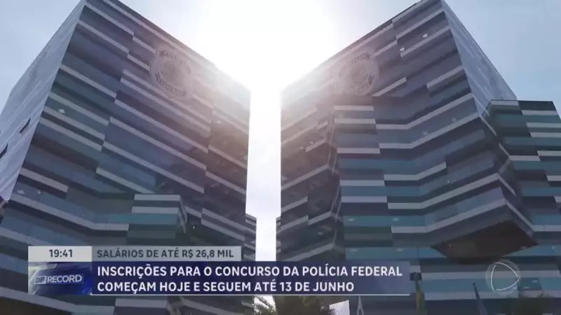Concurso da PF abre inscrições com mil vagas e salários de até R$ 268 mil!