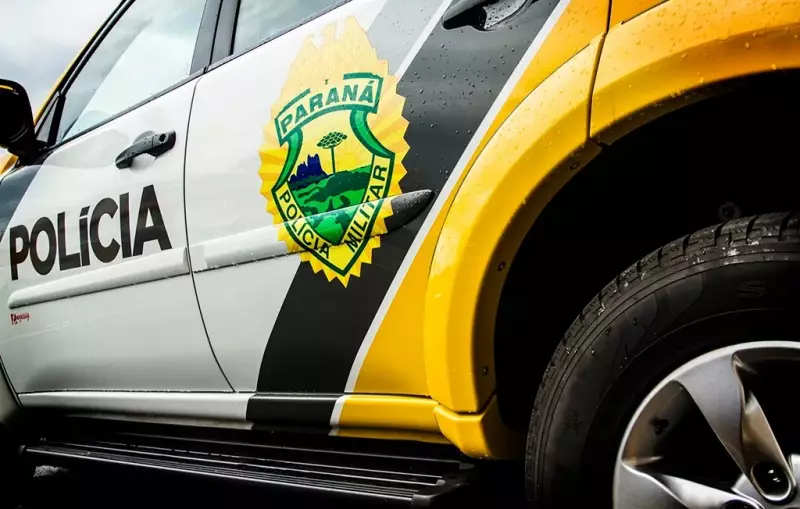 Confronto com a polícia termina em morte após homem ameaçar esposa no Paraná